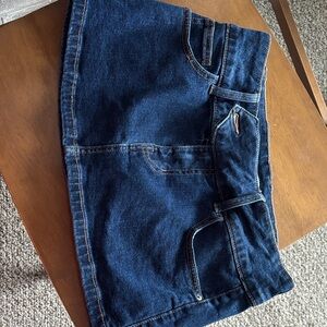 Indigo Denim Skirt